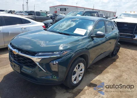 2025 Chevrolet Trax Fwd Ls из США, поврежденный, VIN KL77LFEP1SC158411